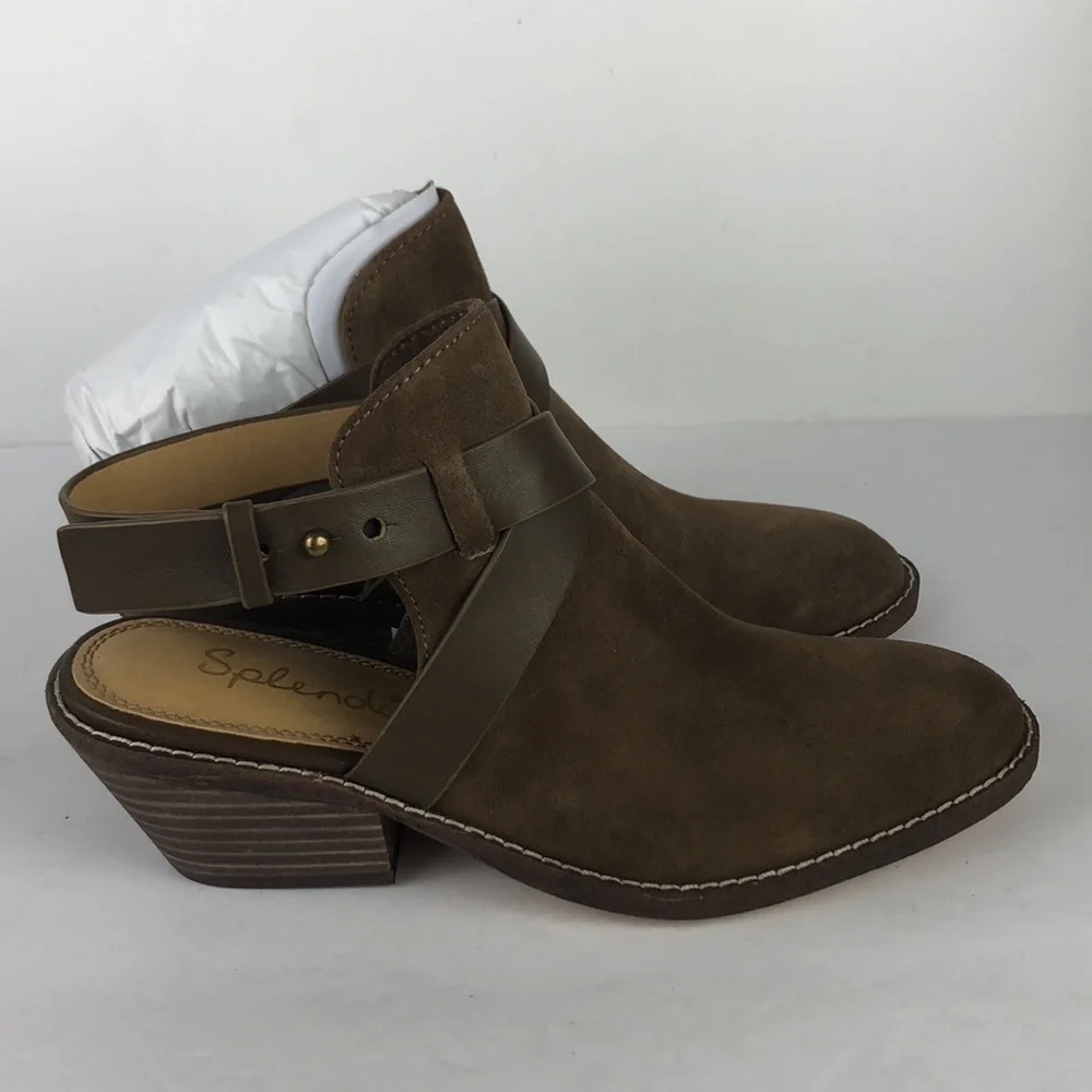 NEW Splendid Dasha Slingback Mules Ankle Boots 6 - Picture 5 of 13
